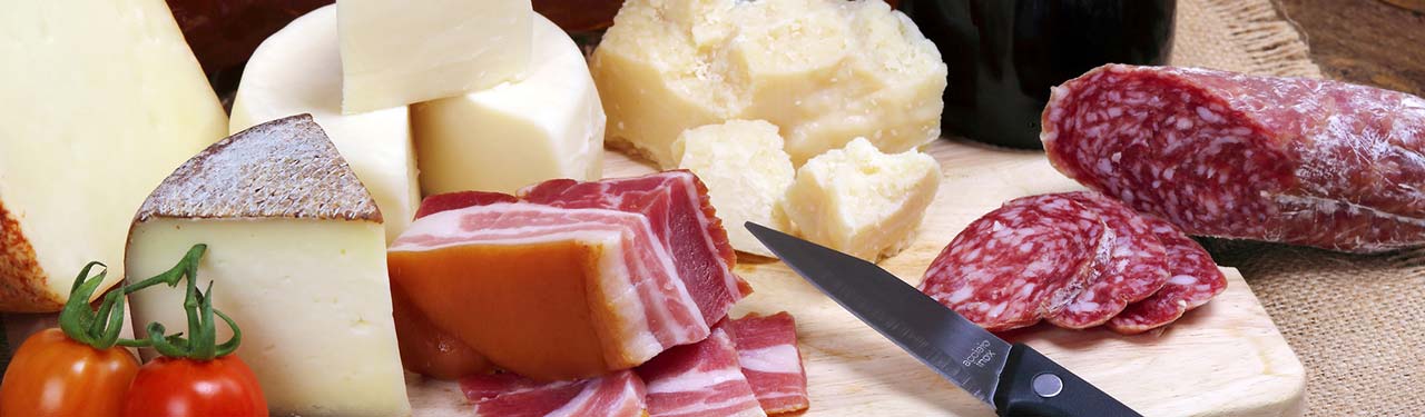 boerderij met typische producten